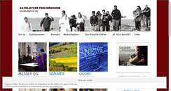 Desktop Screenshot of katolsk-aarhus.dk